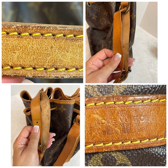 LOUIS VUITTON MONOGRAM NOE PETIT SHOULDER BAG - Picture 10 of 16